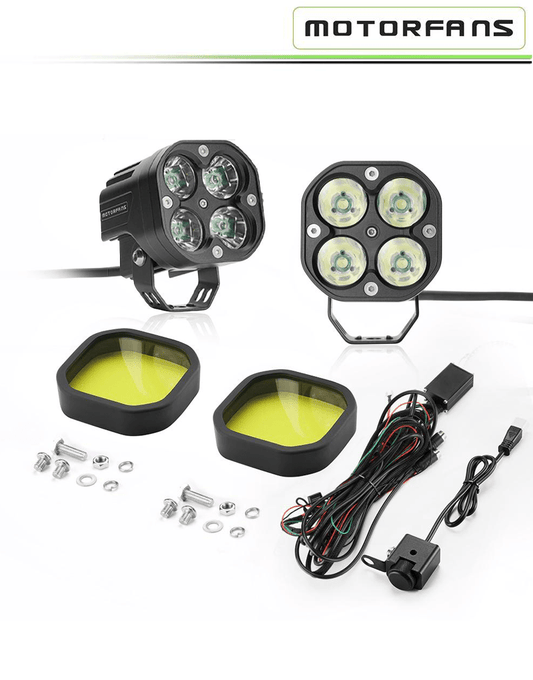MOTROFANS L4G PRO PREMIUM AUXILIARY LIGHTS | 100W