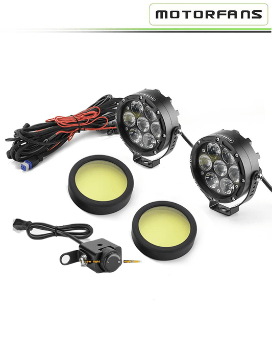 MOTORFANS L7 PREMIUM AUXILIARY LIGHTS | 130W