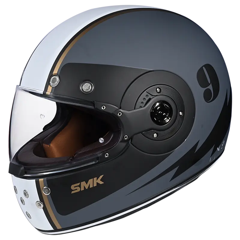 SMK RETRO ELECTRO FULL FACE HELMET