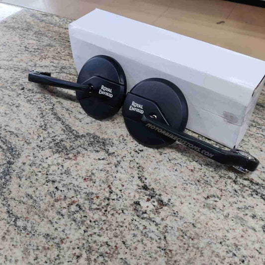 Replica RE Bar End Mirrors For Royal Enfield