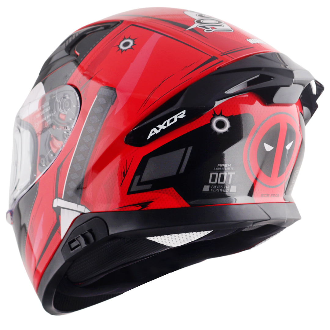 AXOR X MARVEL APEX DEADPOOL HELMET
