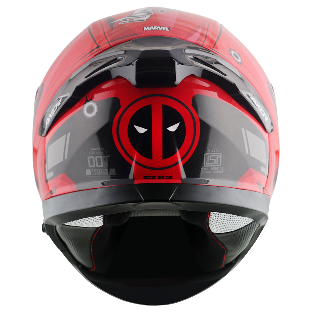 AXOR X MARVEL APEX DEADPOOL HELMET
