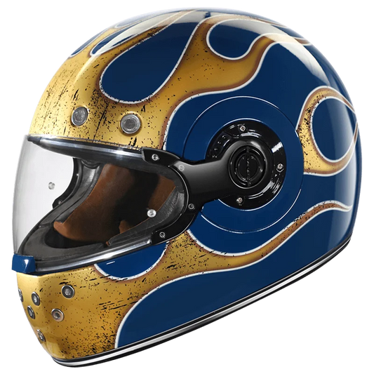 SMK RETRO INFERNO HELMET | LIMITED EDITION
