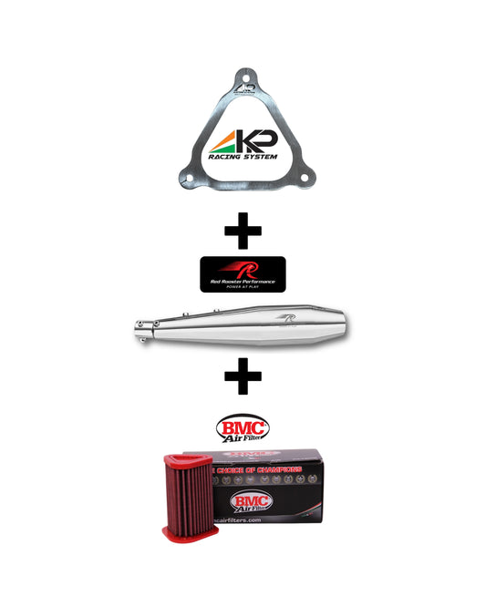 STAGE 2 PERFORMANCE COMBO | RRP STELLAR EXHAUST + BMC AIR FILTER + STAGE 2 KIT