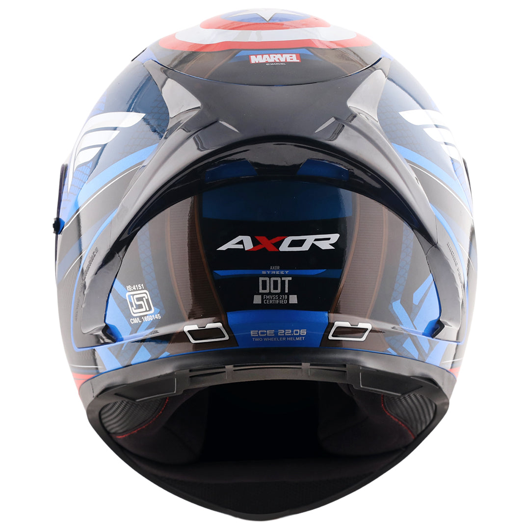 AXOR STREET MARVEL CAPTAIN AMERICA HELMET