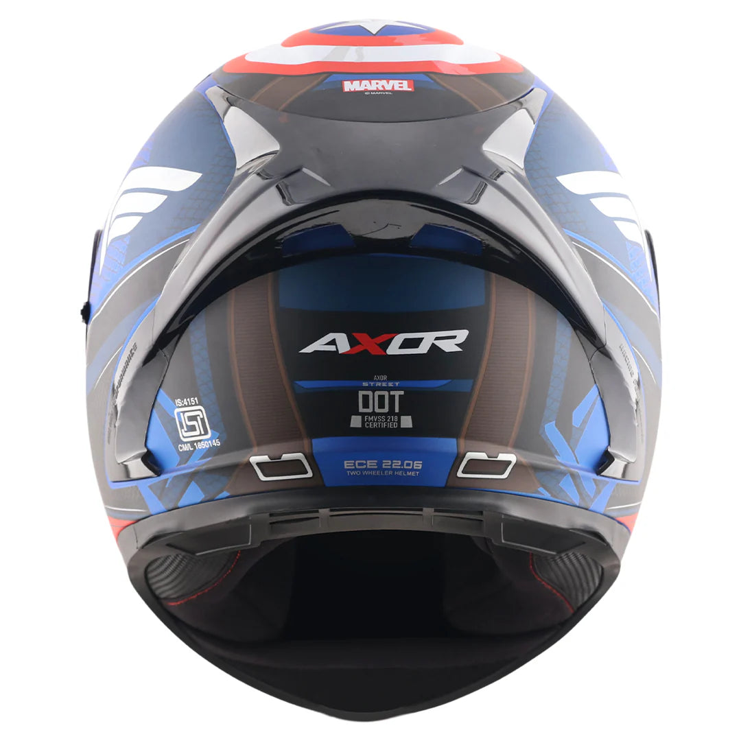 AXOR STREET MARVEL CAPTAIN AMERICA HELMET