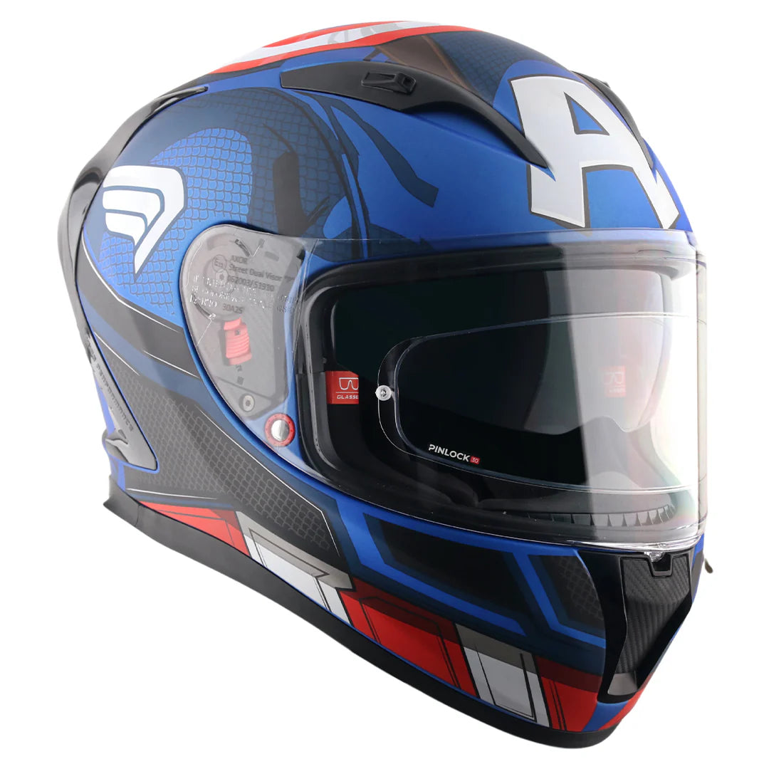 AXOR STREET MARVEL CAPTAIN AMERICA HELMET
