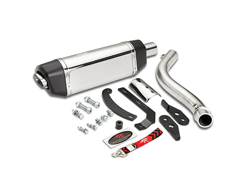 RED ROOSTER PERFORMANCE / RRP Vertex Pro - Polish EXHAUST | RE HIMALAYAN 450