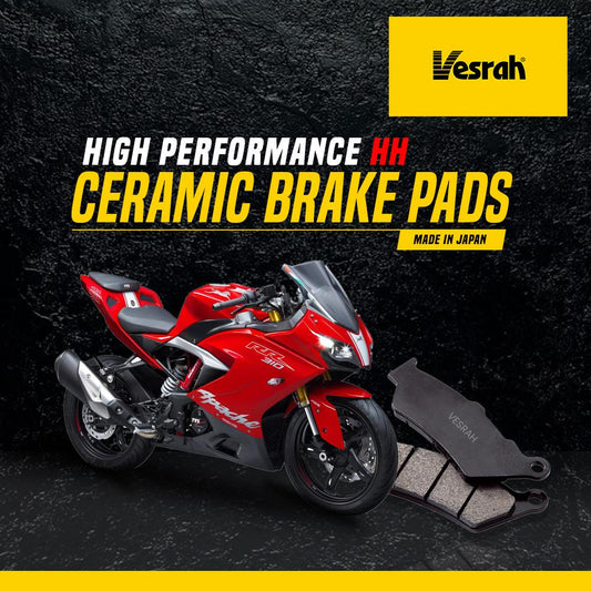 VESRAH BRAKE PAD (CERAMIC) V2 |TVS APACHE 160/200 R |