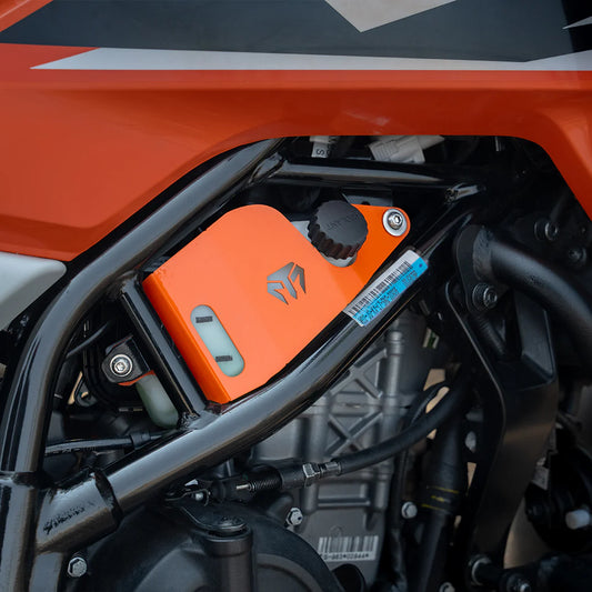 MOTOTORQUE COOLANT GUARD ( ORANGE ) | 2025 KTM ADVENTURE 390/ ADVENTURE X