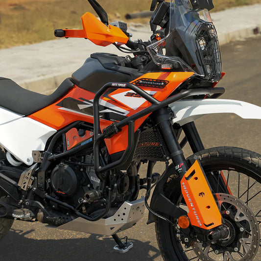 MOTOTORQUE CRASH GUARD (BLACK) | KTM ADVENTURE 390 / ADVENTURE X