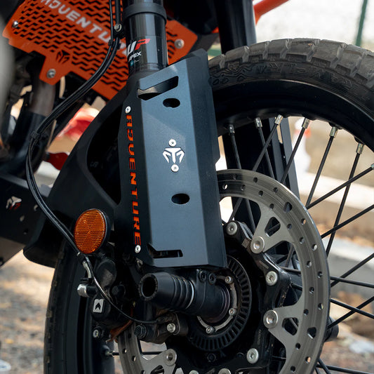MOTOTORQUE FORK PROTECTOR BLACK-METAL | 2025 KTM ADVENTURE 390/ADVENTURE X