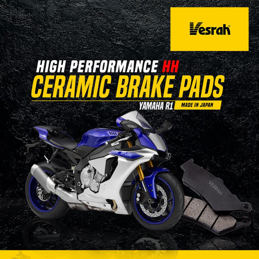 VESRAH BRAKE PADS (CERAMIC)|YAMAHA R1 (2015-20) |