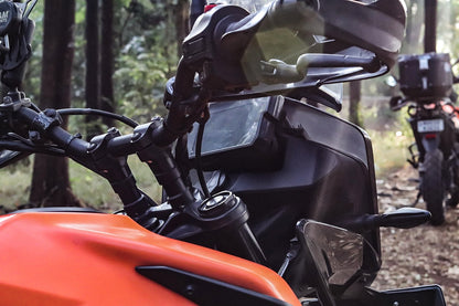 KTM Adventure 390 - Handle Bar Risers (Longer Clutch Cable Included) | SS MOTOCORP