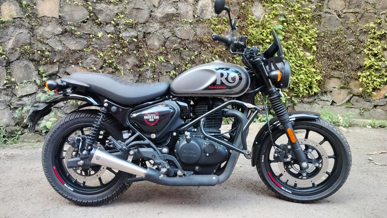 Royal Enfield Hunter 350- Slip-On Exhaust | SS MOTOCORP