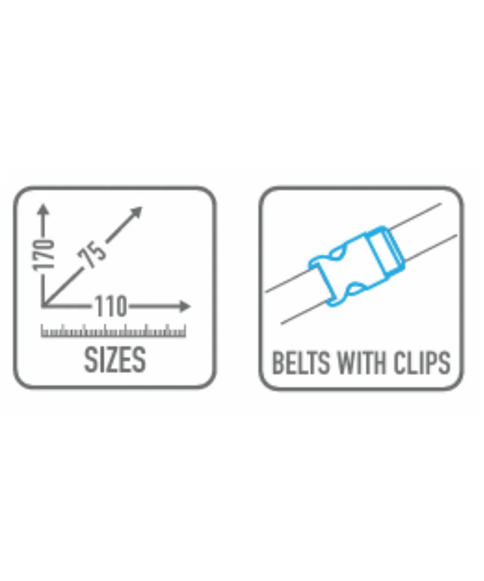 Givi Adjustable Thigh Bag - Black