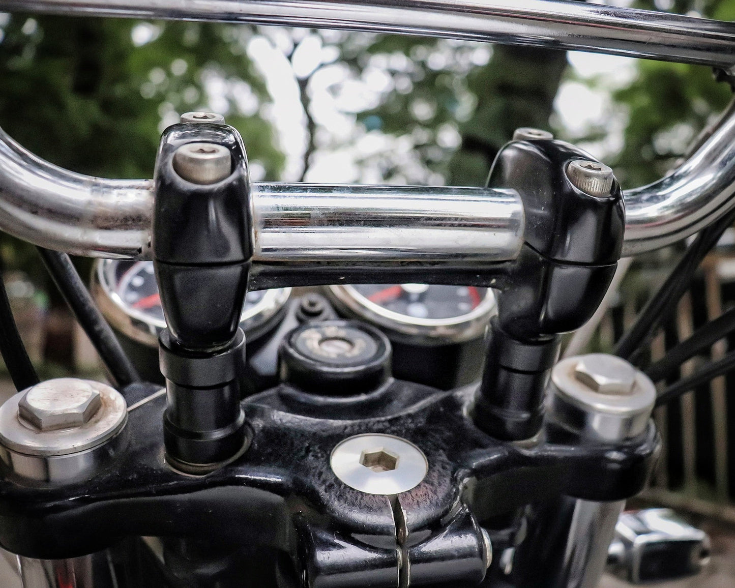 Royal Enfield Interceptor 650- Handle Bar Risers | SS MOTOCORP