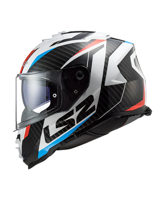 LS2 FF800 Storm II Helmet - Gloss Racer Blue Red