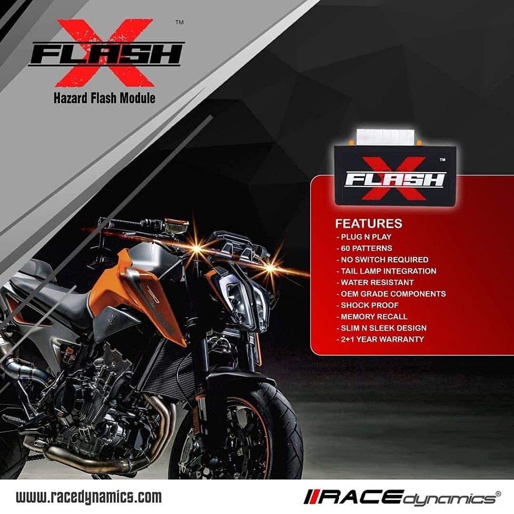 RACEDYNAMICS FLASH X 2 ( HAZARD FLASH MODULE )