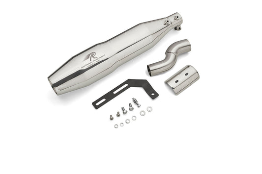 Blaze Exhaust Slip on- Polish for Triumph Speed 400