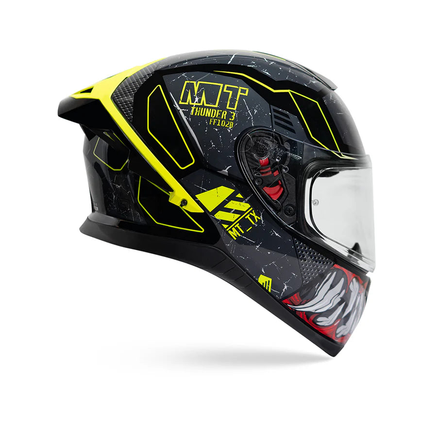 Thunder 3 Sv Pro - T-X A7 Gloss | FULL FACE HELMET