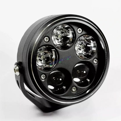 HJG 5 LED 100W Round CREE Foglight Foglamp with Yellow Cover 100W 5 LED HJG