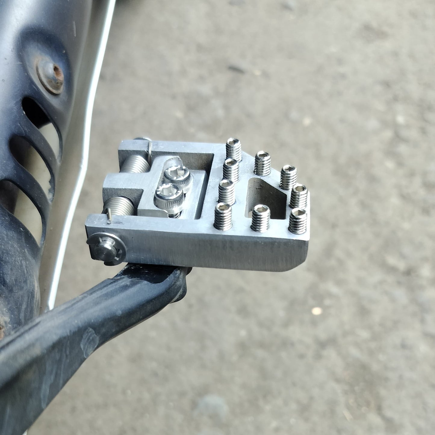 2025 New KTM Adventure 390 - SINGLE-LEVEL Folding Foot Brake Pedal | SS MOTOCORP