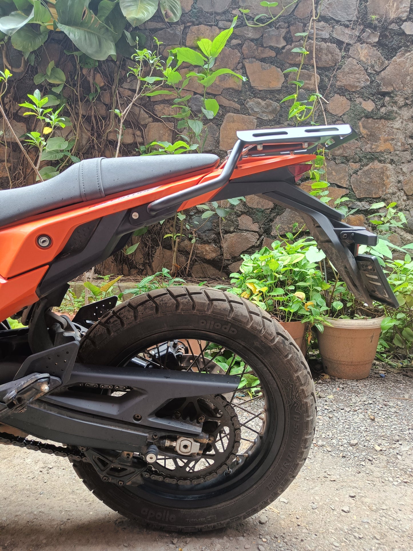 2025 New KTM Adventure 390 - Tail Rack SS MOTOCORP