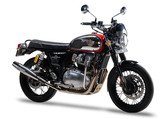 SSP TWINS EXHAUST | RE INTERCEPTOR/GT 650 - MOTOWORLD