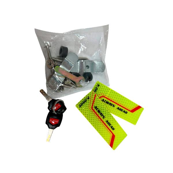 LS2 Aluminium Top Box Black – 45L