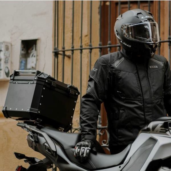 LS2 Aluminium Top Box Black – 45L