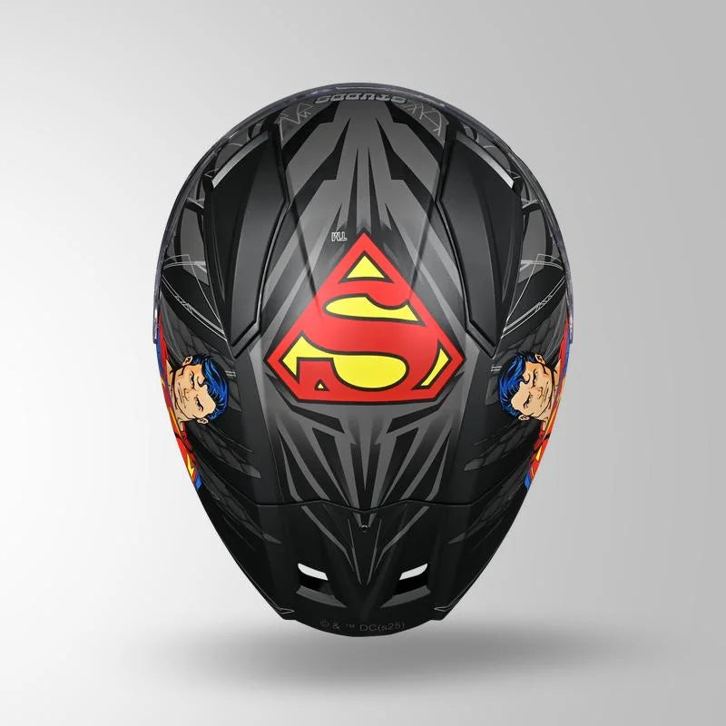 STUDDS HELIOS SUPERMAN EDITION FULL FACE HELMET