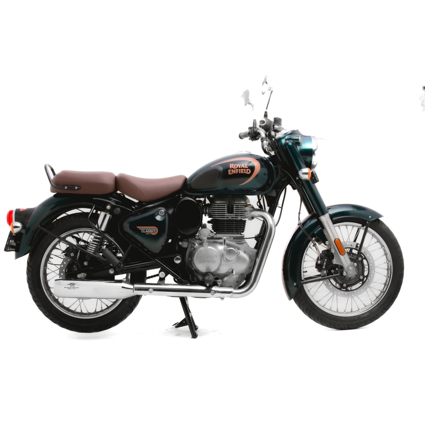 RED ROOSTER PERFORMANCE / RRP Polestar Pro - Polish EXHAUST | RE METEOR 350 / REBORN 350 / CLASSIC GOAN 350