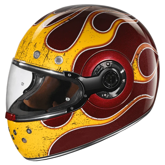 SMK RETRO INFERNO HELMET | LIMITED EDITION | HOT BLOOD