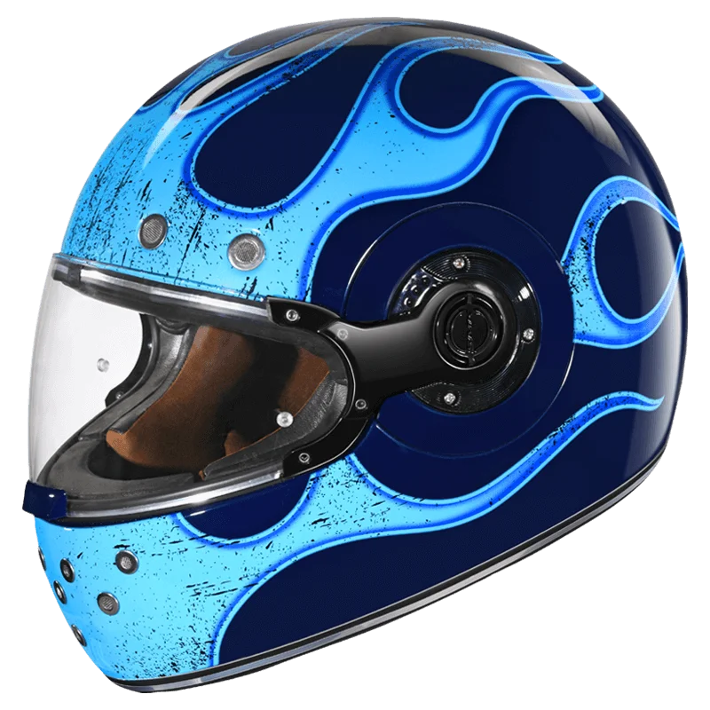 SMK RETRO INFERNO HELMET | LIMITED EDITION