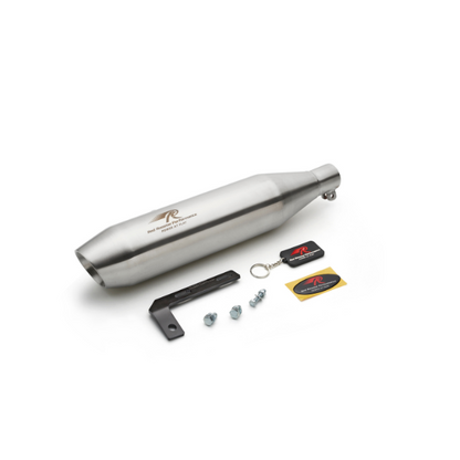 RED ROOSTER PERFORMANCE / RRP Rumbler Max EXHAUST - Matte | RE HUNTER 350 / CLASSIC 350 / REBORN 350