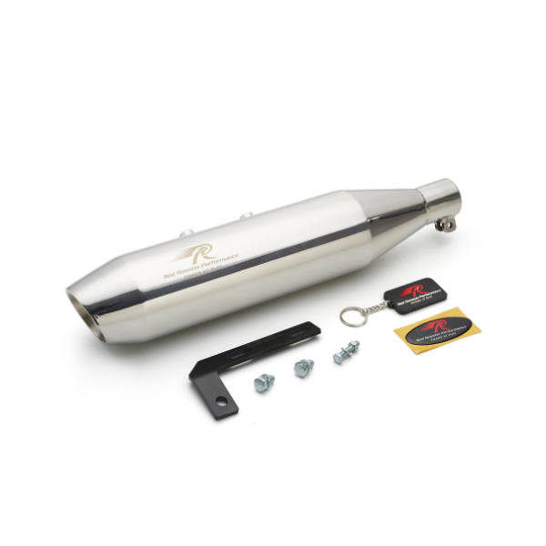 RED ROOSTER PERFORMANCE / RRP Rumbler Max - Polish EXHAUST | RE HUNTER 350 / HUNTER 350 / REBORN 350