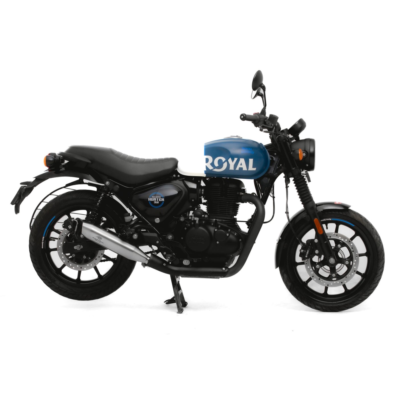 RED ROOSTER PERFORMANCE / RRP Rumbler Max EXHAUST - Matte | RE HUNTER 350 / CLASSIC 350 / REBORN 350