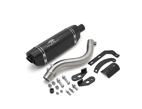 RED ROOSTER PERFORMANCE / RRP Vertex Pro - Black EXHAUST | RE HIMALAYAN 450