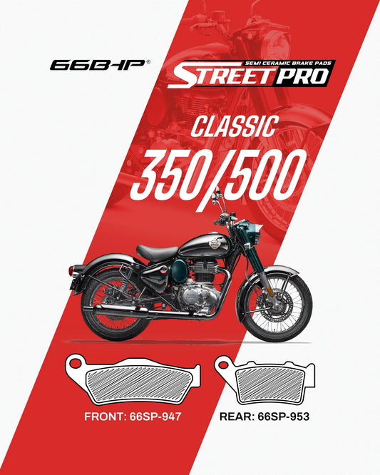 66BHP STREET PRO SEMI-CERAMIC BRAKE | CLASSIC 350/500