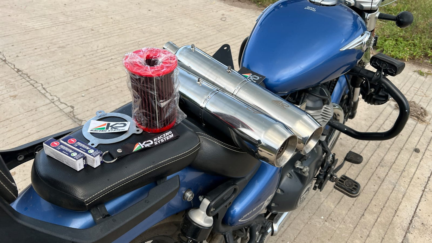 KP RACING BASSMASTER STAGE2 COMBO - ROYAL ENFIELD SUPER METEOR 650