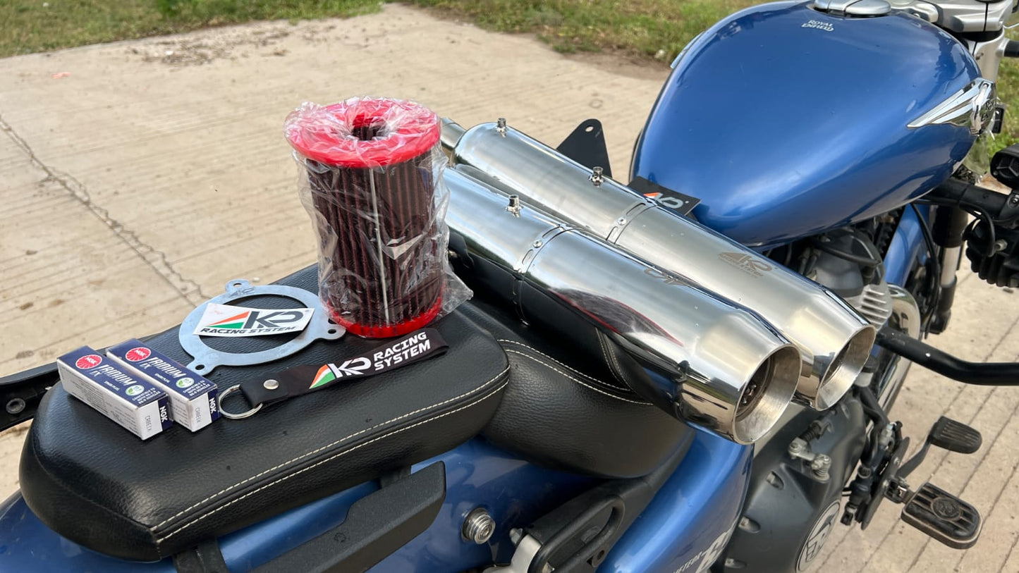 KP RACING BASSMASTER STAGE2 COMBO - ROYAL ENFIELD SUPER METEOR 650