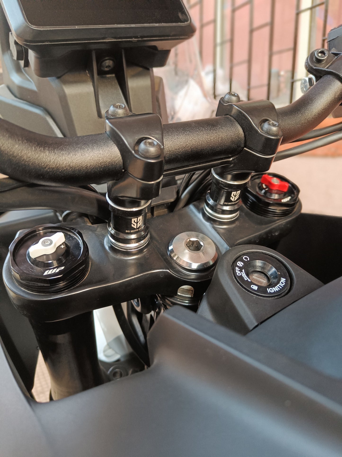 2025 New KTM Adventure 390 - Handle Bar Risers | SS MOTOCORP