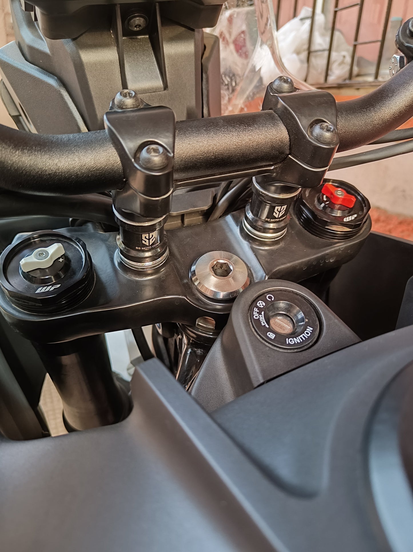 2025 New KTM Adventure 390 - Handle Bar Risers | SS MOTOCORP