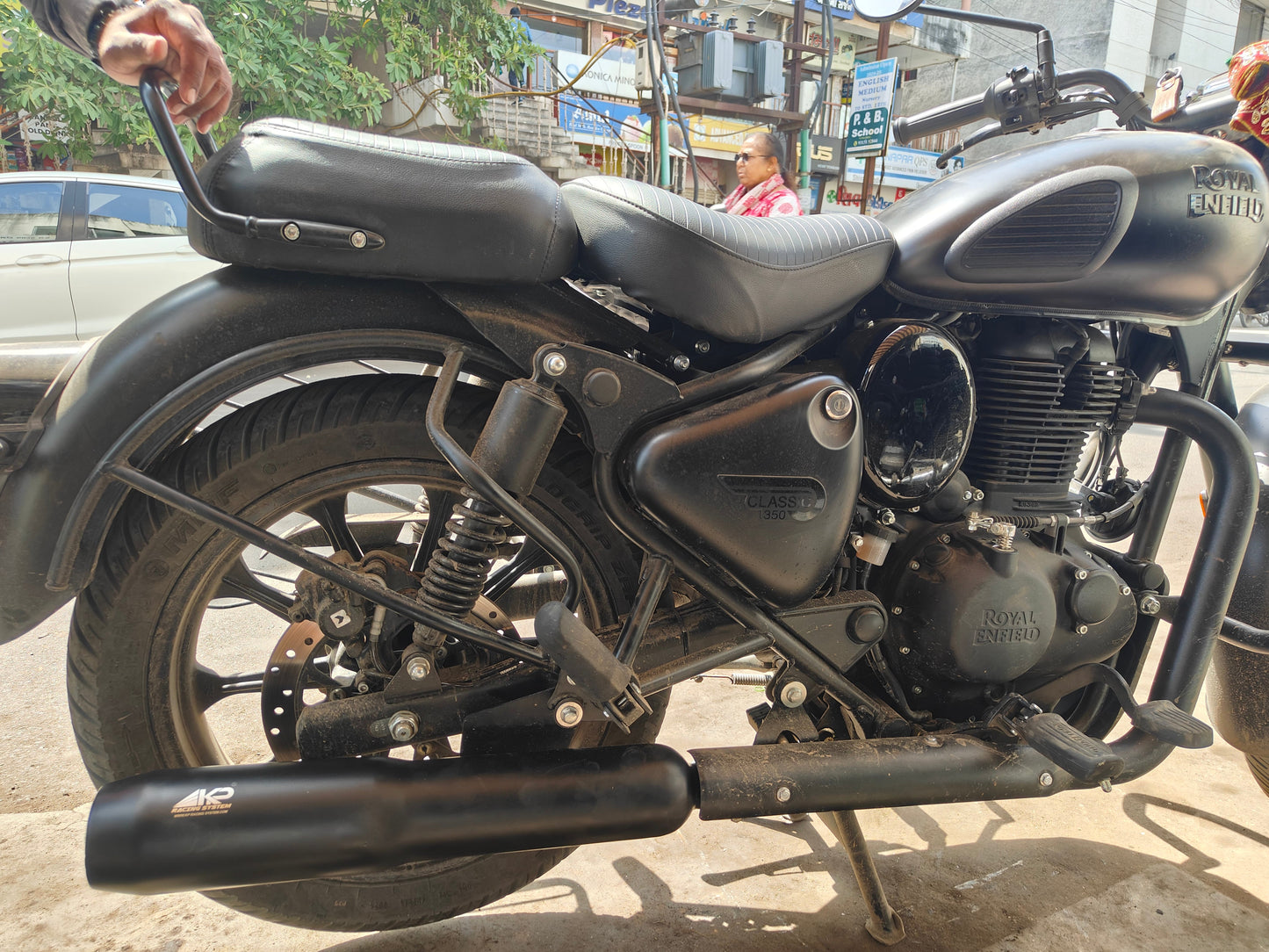 Thor exhaust combo - Black | REBORN 350