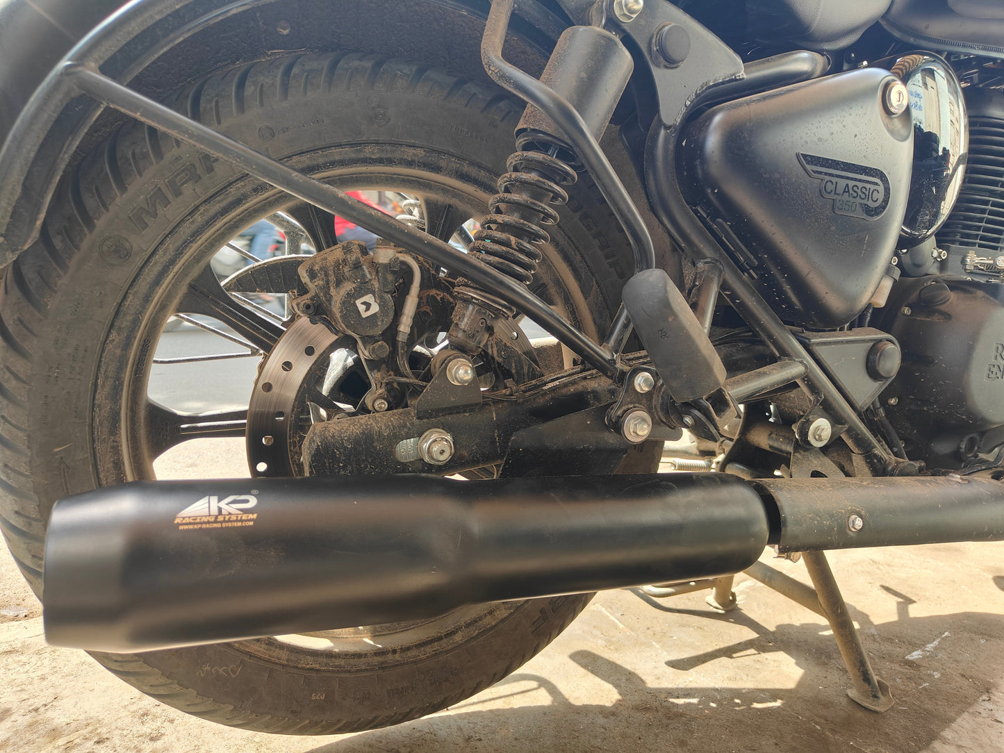 Thor exhaust combo - Black | REBORN 350