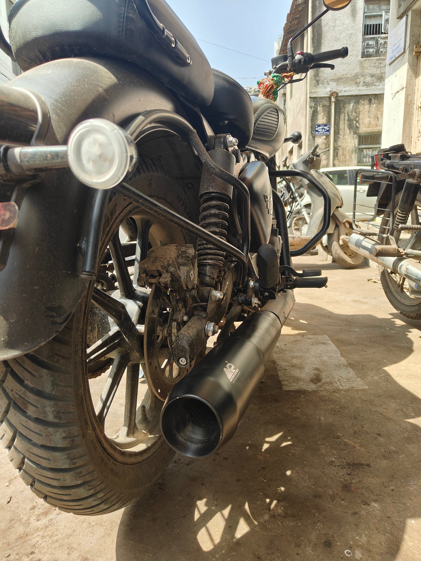 Thor exhaust combo - Black | REBORN 350